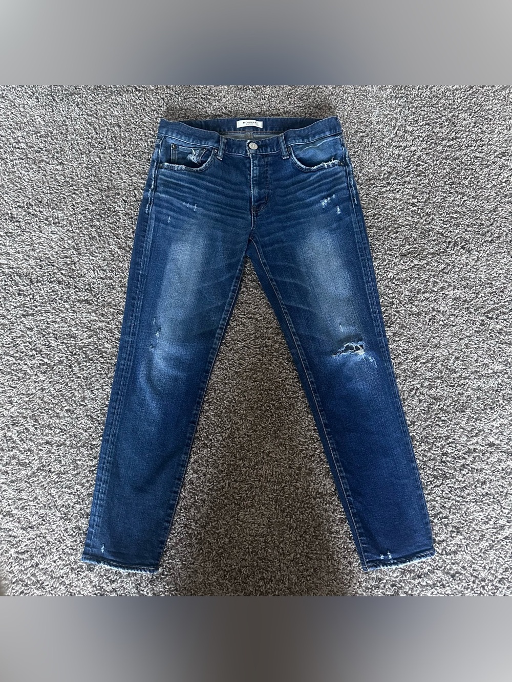 Moussy Vintage Blue Denim Jeans